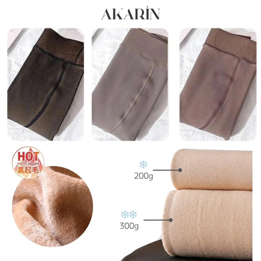AKARIN™ フェイクタイツ • まるで素肌のようなあったかタイツ